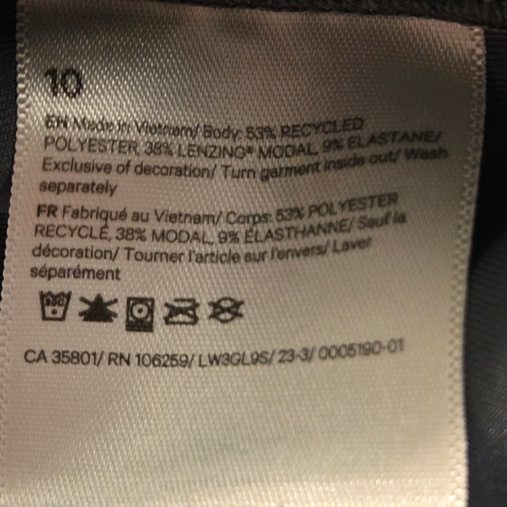 Lululemon Women's Softstreme Perfectly Oversized Cropped Crew Sweatshirt Size 10 - Picture 3 of 9